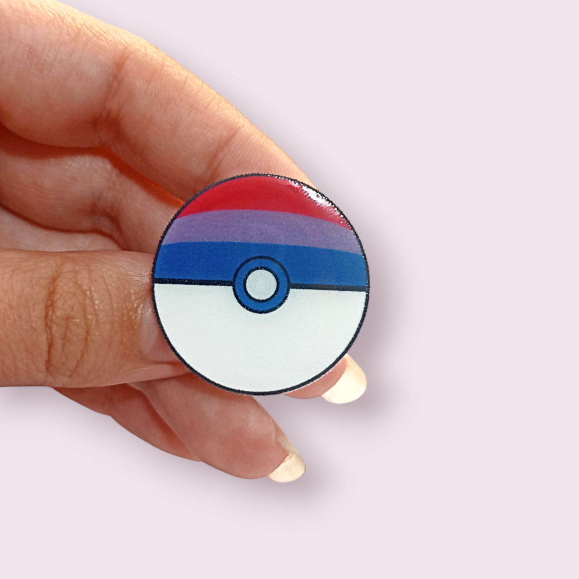Pokémon Inspired LGBTQIA+ Pride Pin