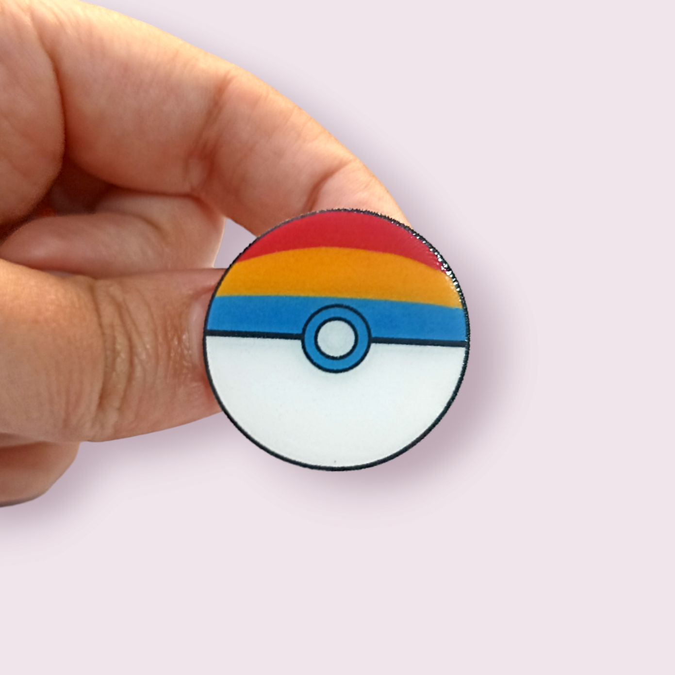 Pokémon Inspired LGBTQIA+ Pride Pin