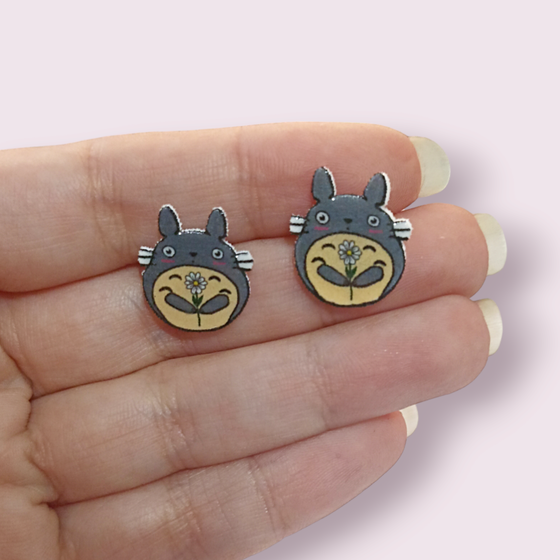 My Neighbour Totoro Inspired Stud Earrings