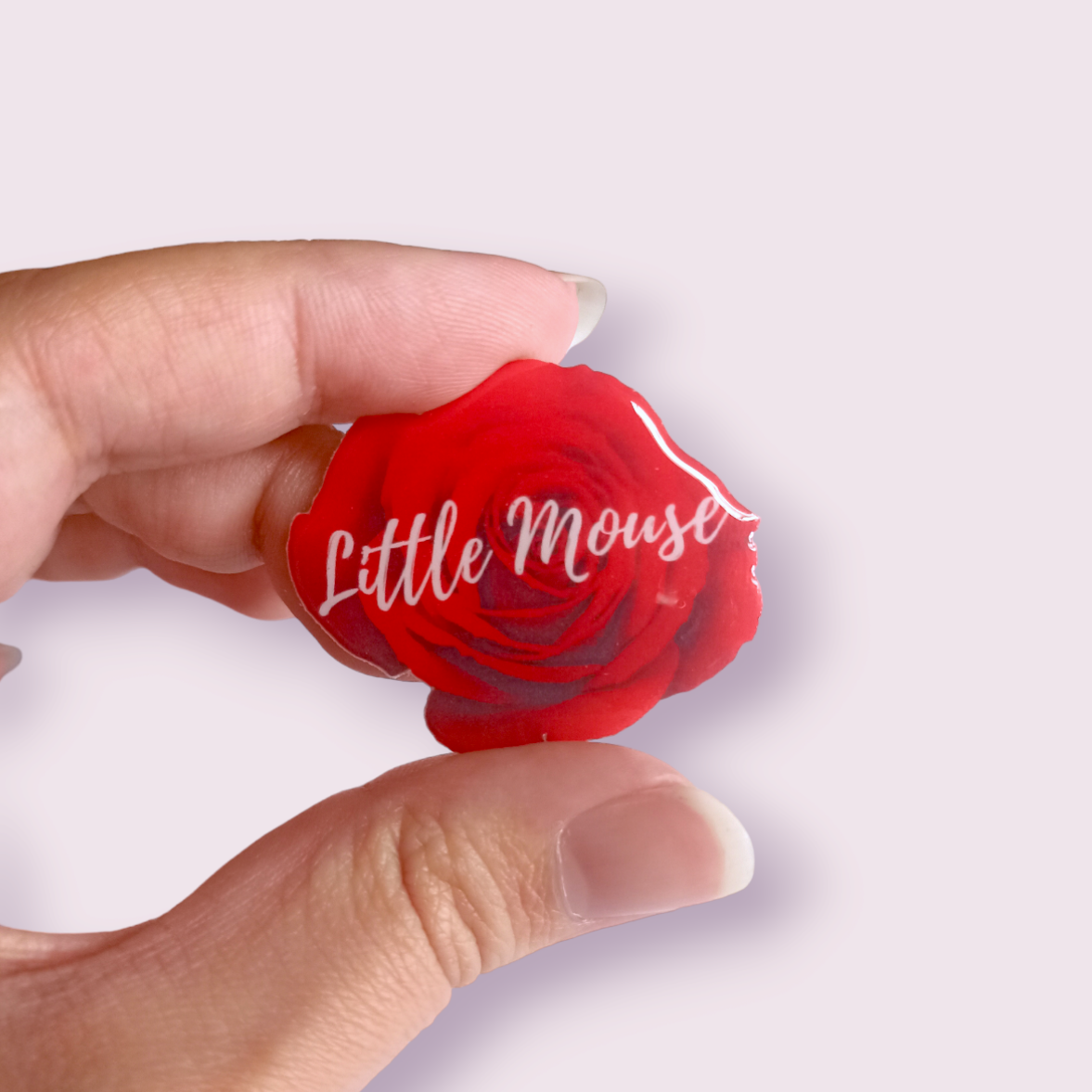 Now honestly I just made this pin for me but if you're hear, you clearly have the same twisted book interests as me. I approve. For those needing help, this beautiful rose pin is inspired by the smutty book Haunting Adeline. These stunning pins are designed and made in-house. Material: shrink film, resin, zinc alloy. Size: 4x3.2cm. Please note as these are all handmade, minor differences may occur from piece to piece.