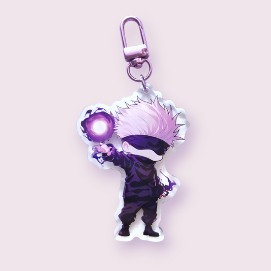 New JJK Merch is here! This stunning double sided design is the start of a whole new range of acrylic keyrings. The artwork came out beautifully and I'm so thrilled to be able to launch these for you all to enjoy. Size roughly 7.5x5.5cm