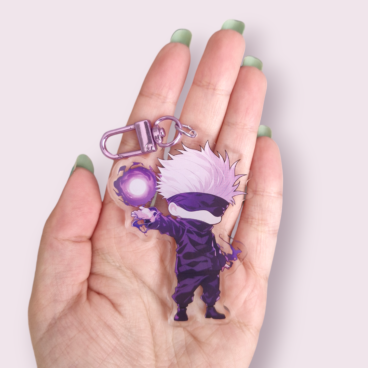 Jujutsu Kaisen inspired Gojo Acrylic Keyring