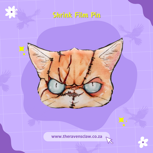 Chucky Cat Shrink Film Pin