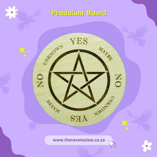 Mini Pentacle Pendulum Board