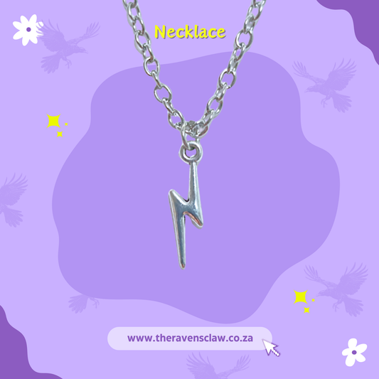 Harry Potter Inspired Lightning Bolt Necklace