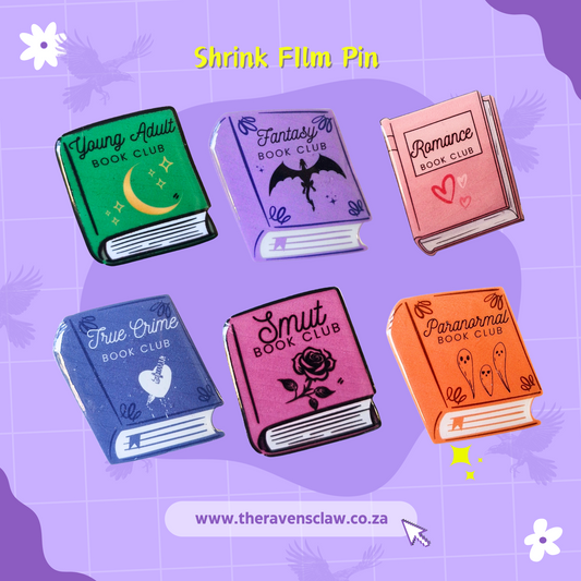 Book Club Pins