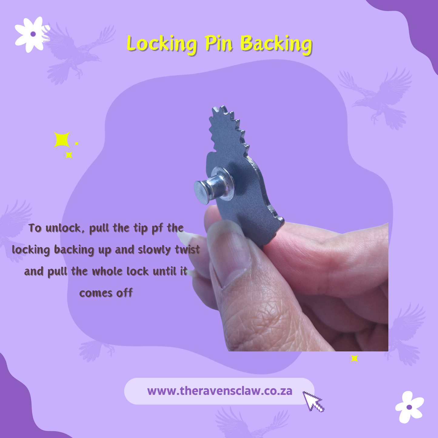 Locking Pin Backing