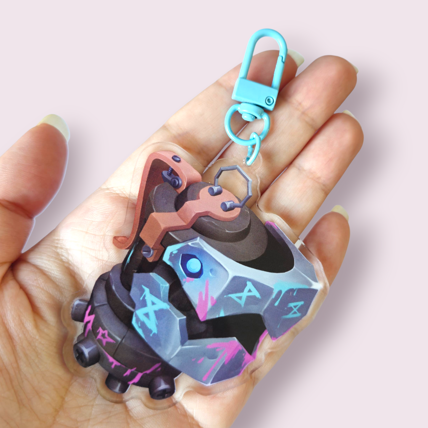 Arcane Inspired Jinx Bomb Keyring