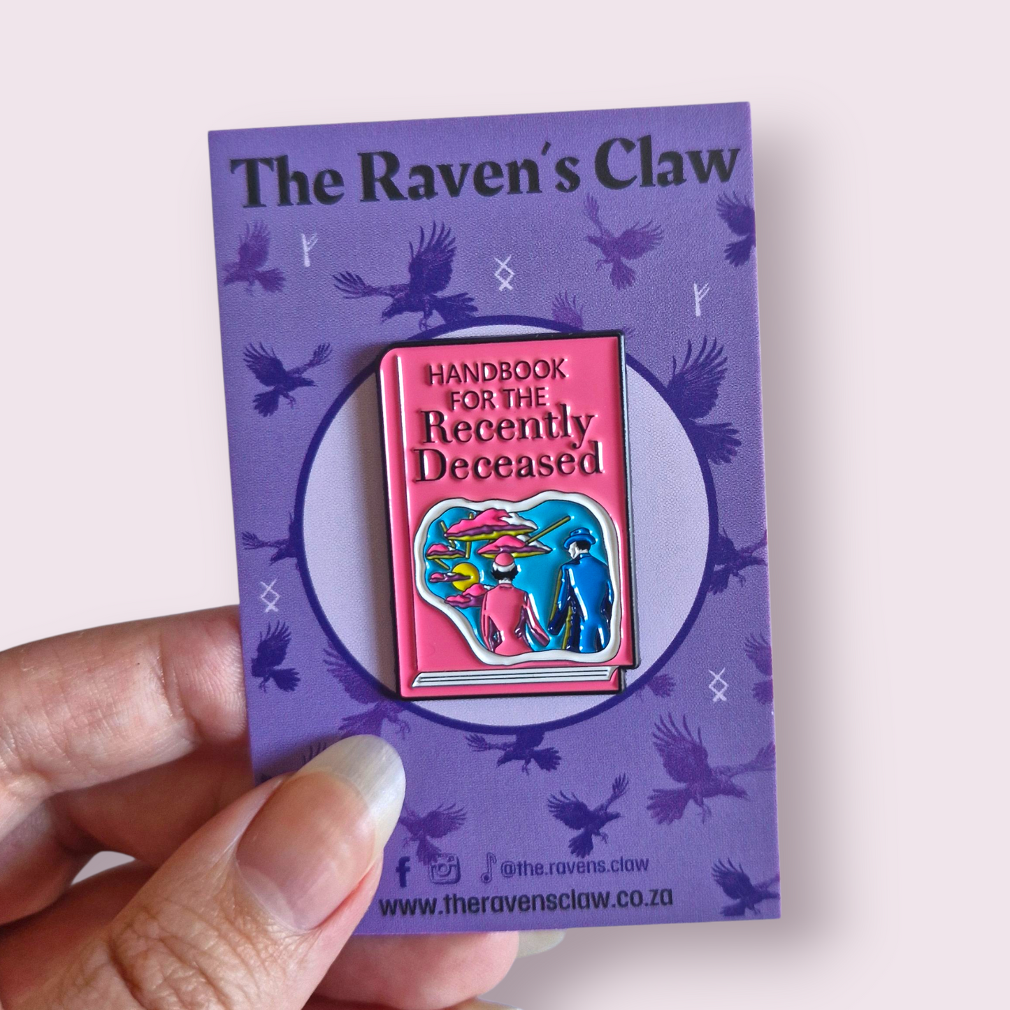 Beetlejuice inspired Book Pin