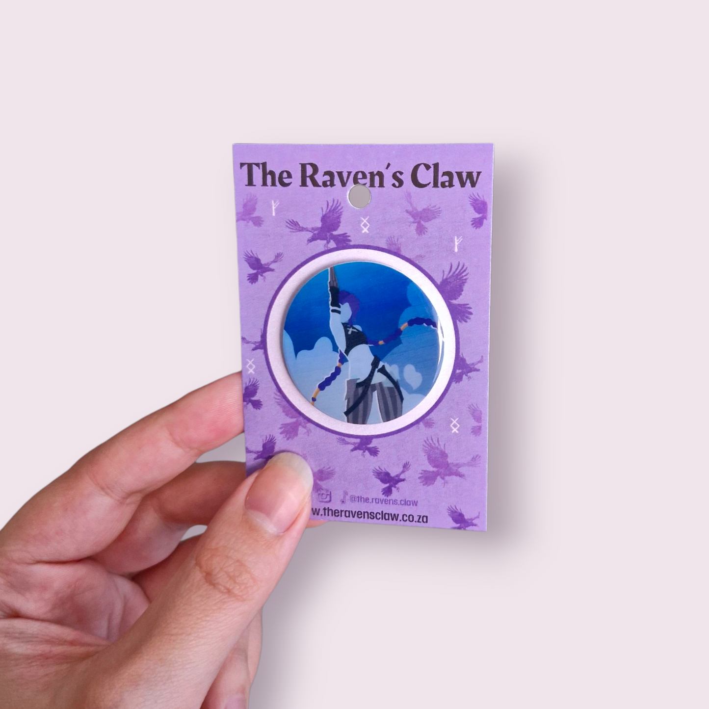 Arcane Inspired Jinx Cloud Shrink Film Pin