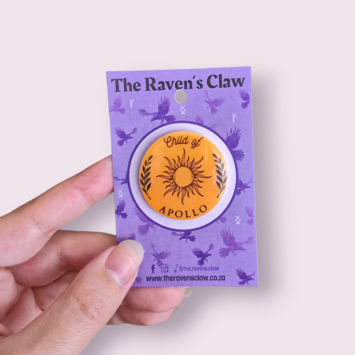 Percy Jackson inspired Child of Pin
