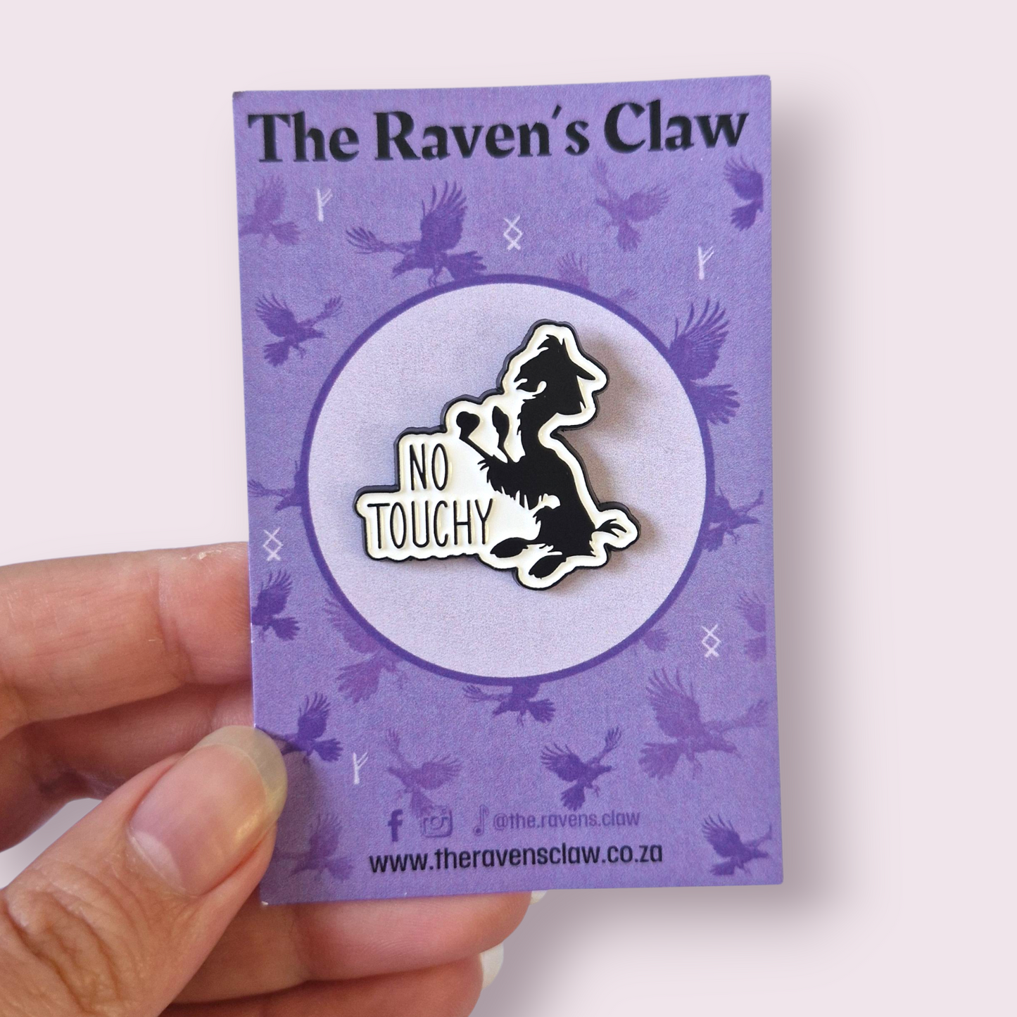 The Emperor's New Groove Inspired No Touchy Pin