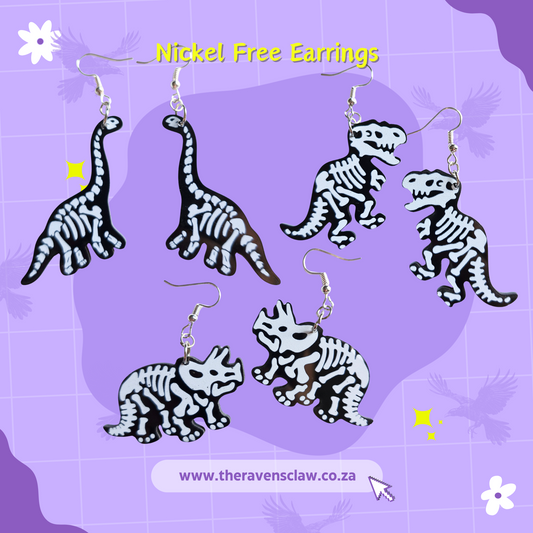 Dinosaur Earrings