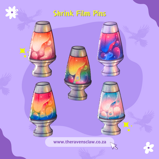 Lava Lamp LGBTQIA+ Pride Pins