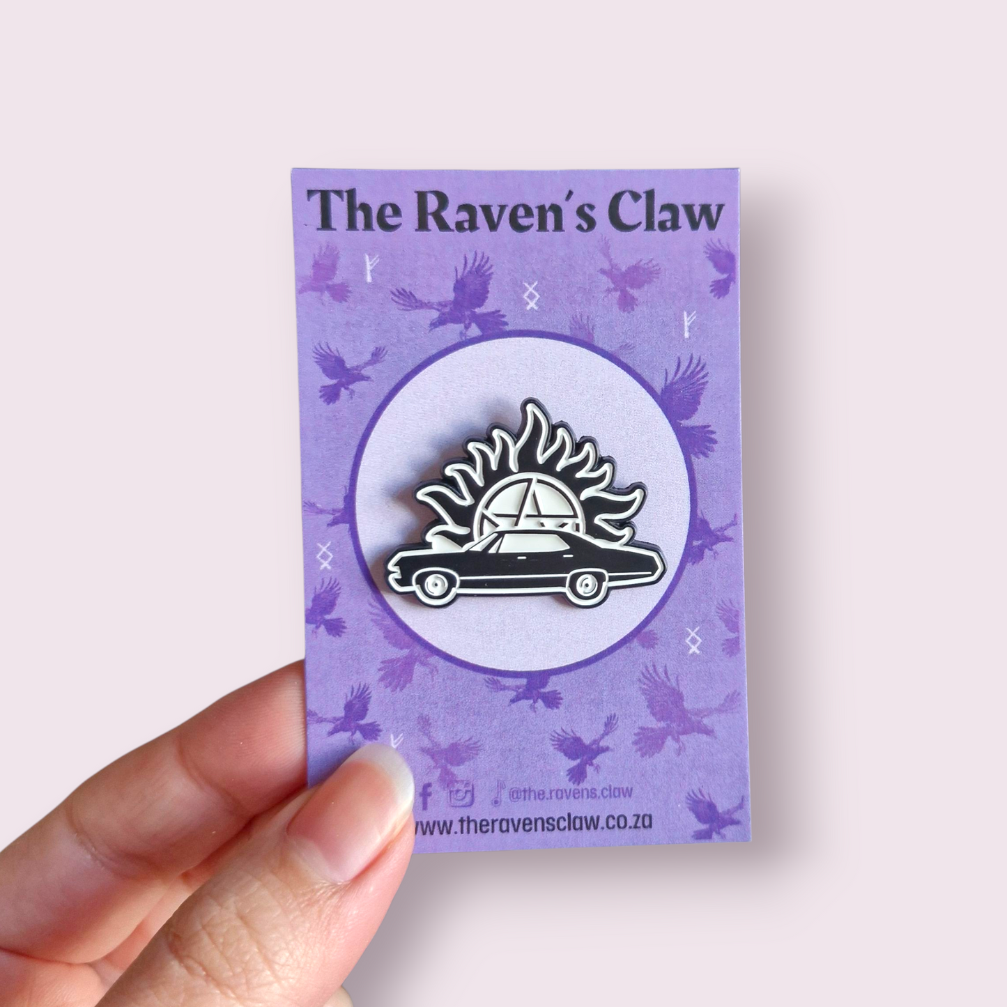 Supernatural Inspired Baby Pentacle Pin