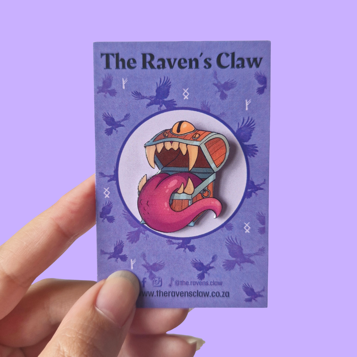 DnD Mimic inspired Shrink Film Pin