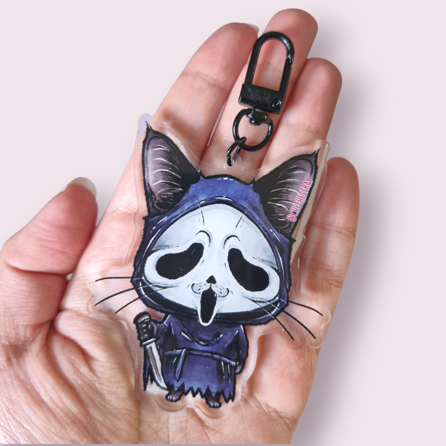Scream Ghostface Cat Keying