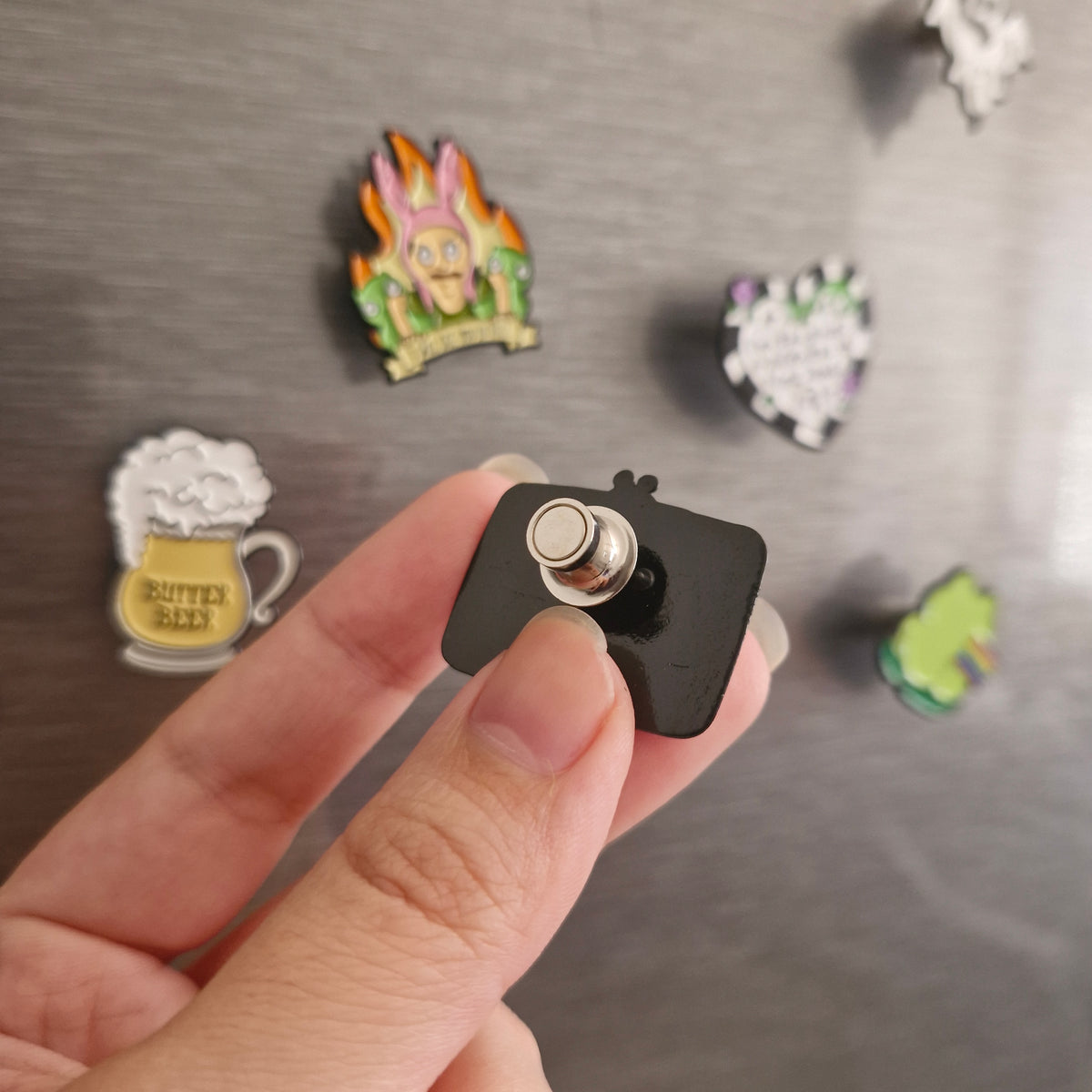 Magnetic Pin Backings