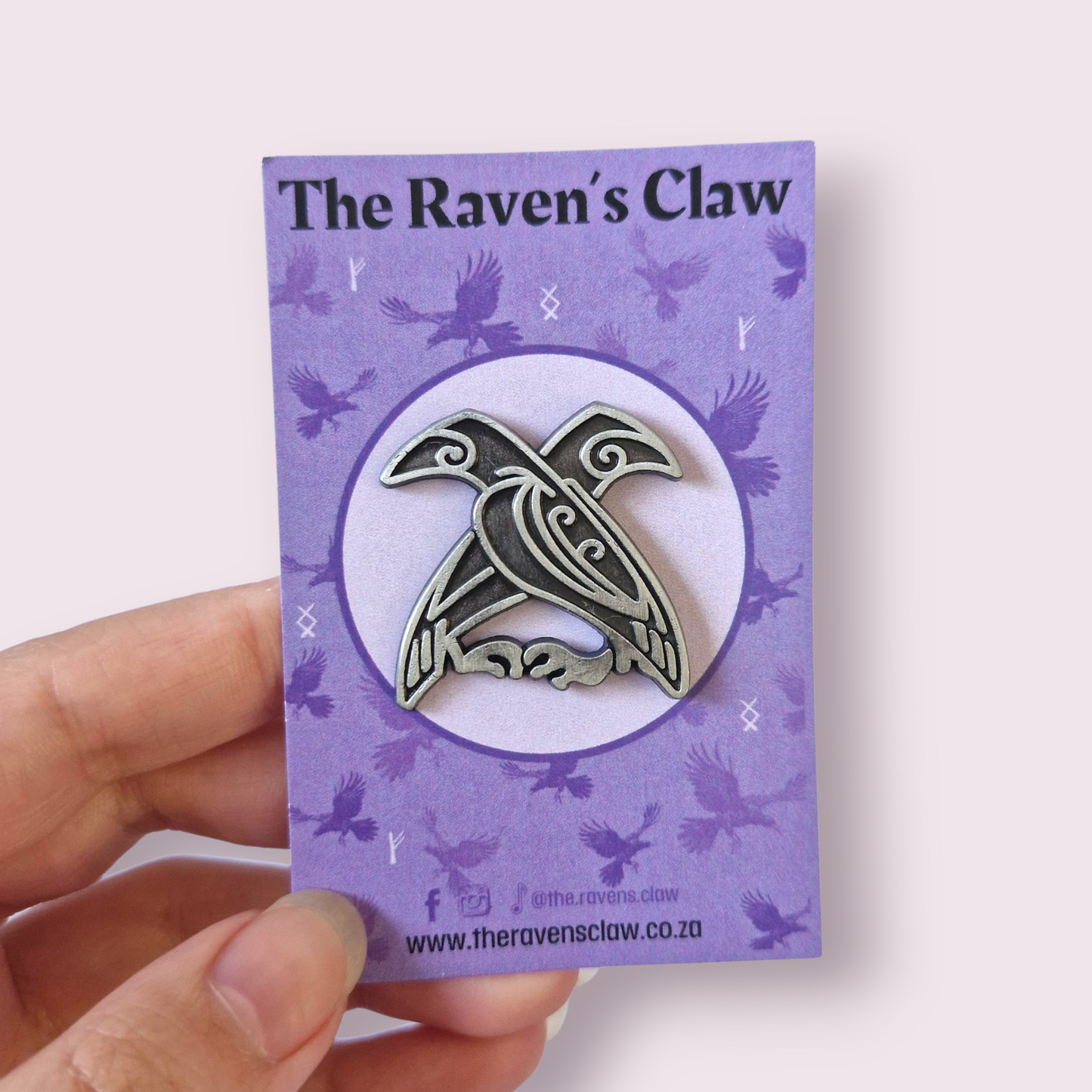 Odin's Ravens (Huginn and Muinn) Pin