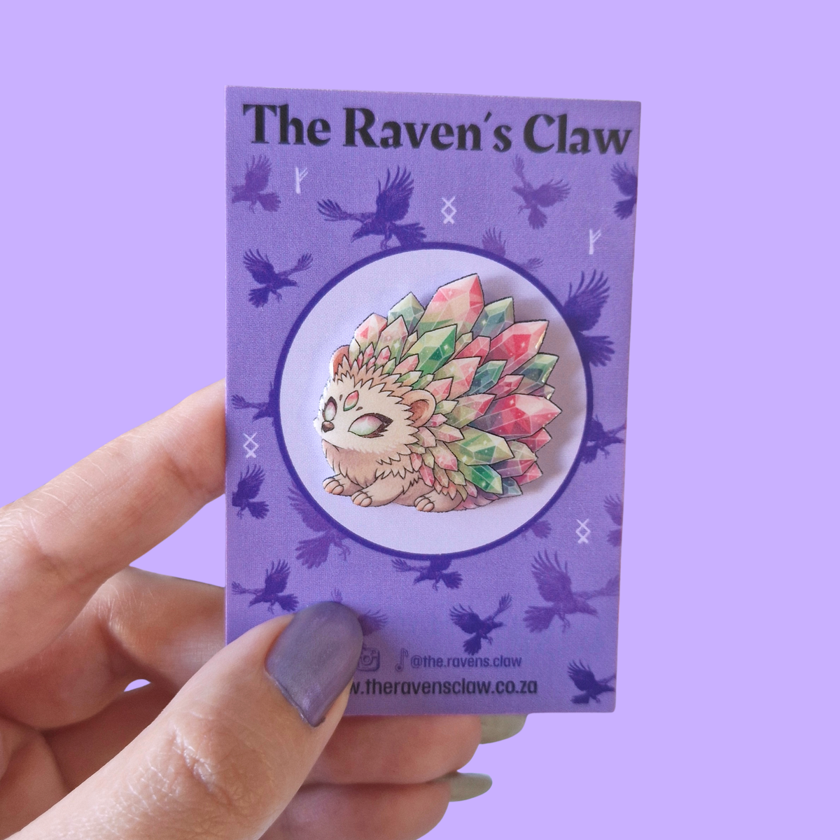 Cosmic Hedgehog Shrink Film Pin