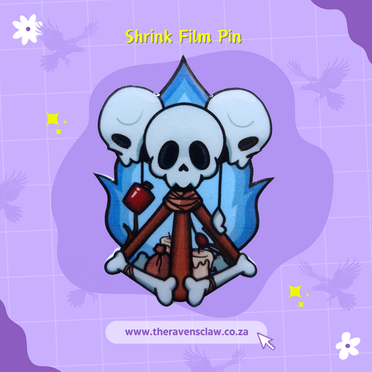 Dead By Daylight Inspired Boon Totem Shrink Film Pin