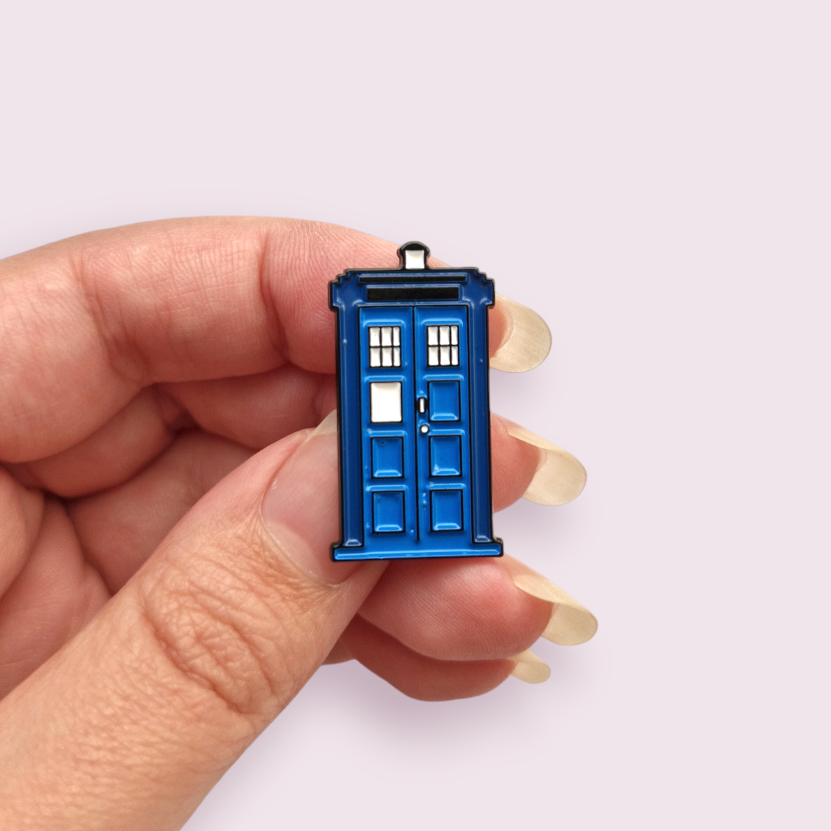 Doctor Who inspired Tardis Pin