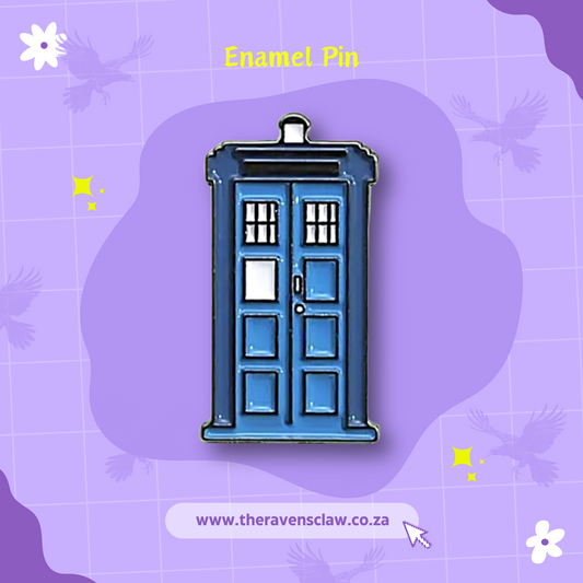 Doctor Who inspired Tardis Pin