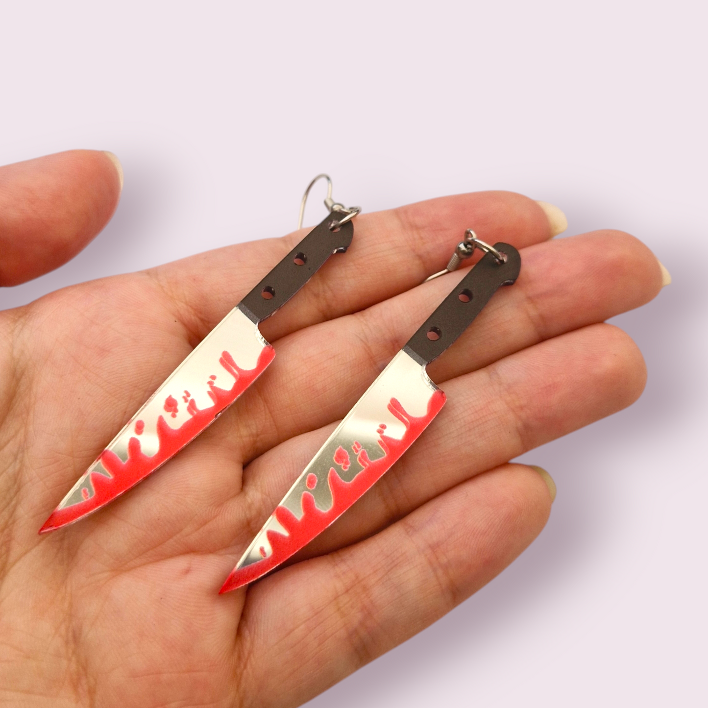 Bloody Knife Earrings