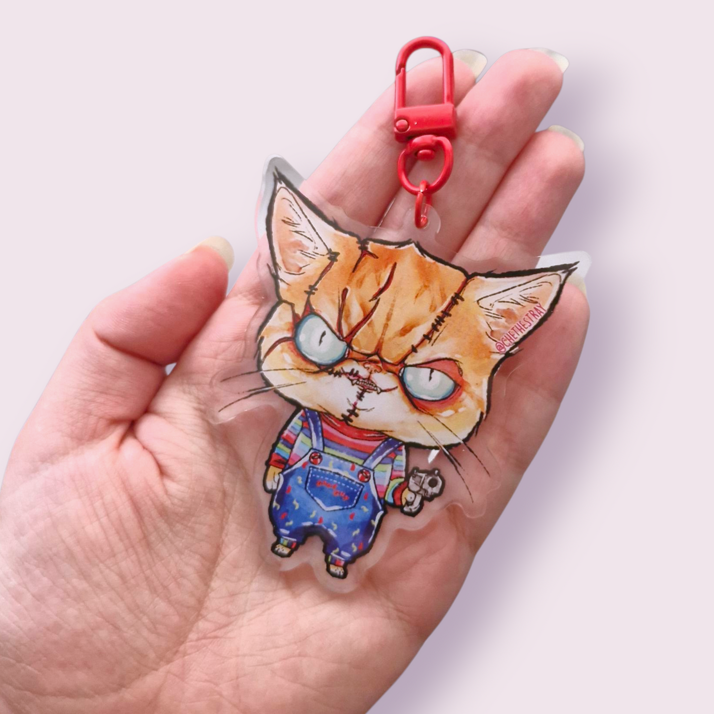 Chucky Cat Keying