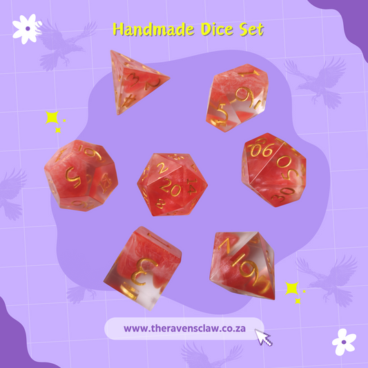 Love Potion Handmade Dice Set
