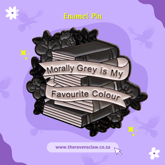 Morally Grey Pin