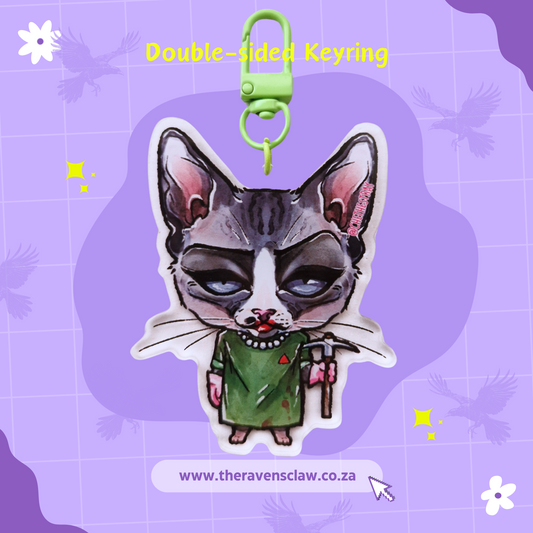 The Rocky Horror Picture Show Frank n Furter Cat Keyring