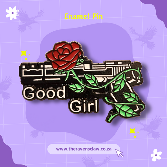 Haunting Adeline Inspired Good Girl Pin