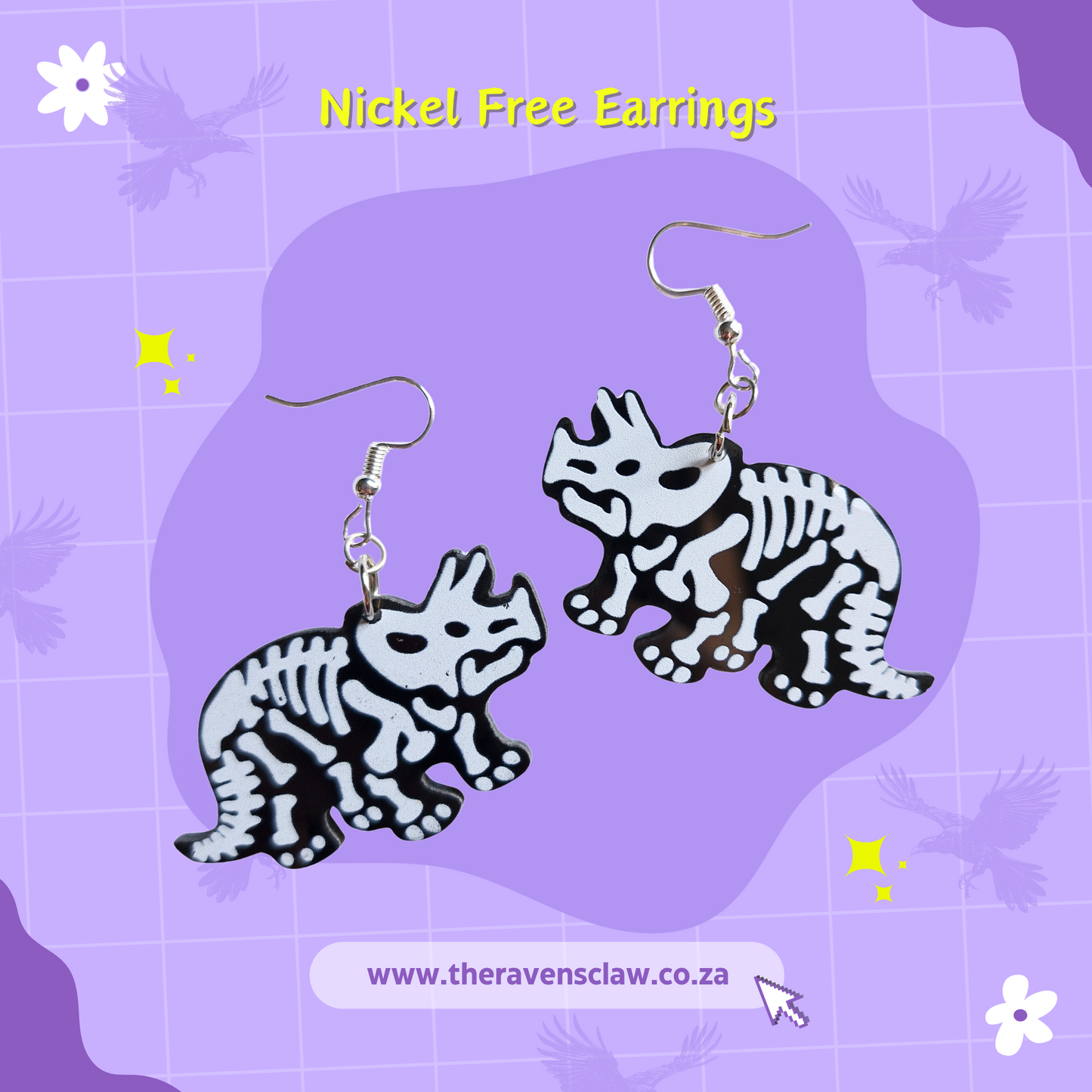 Dinosaur Earrings