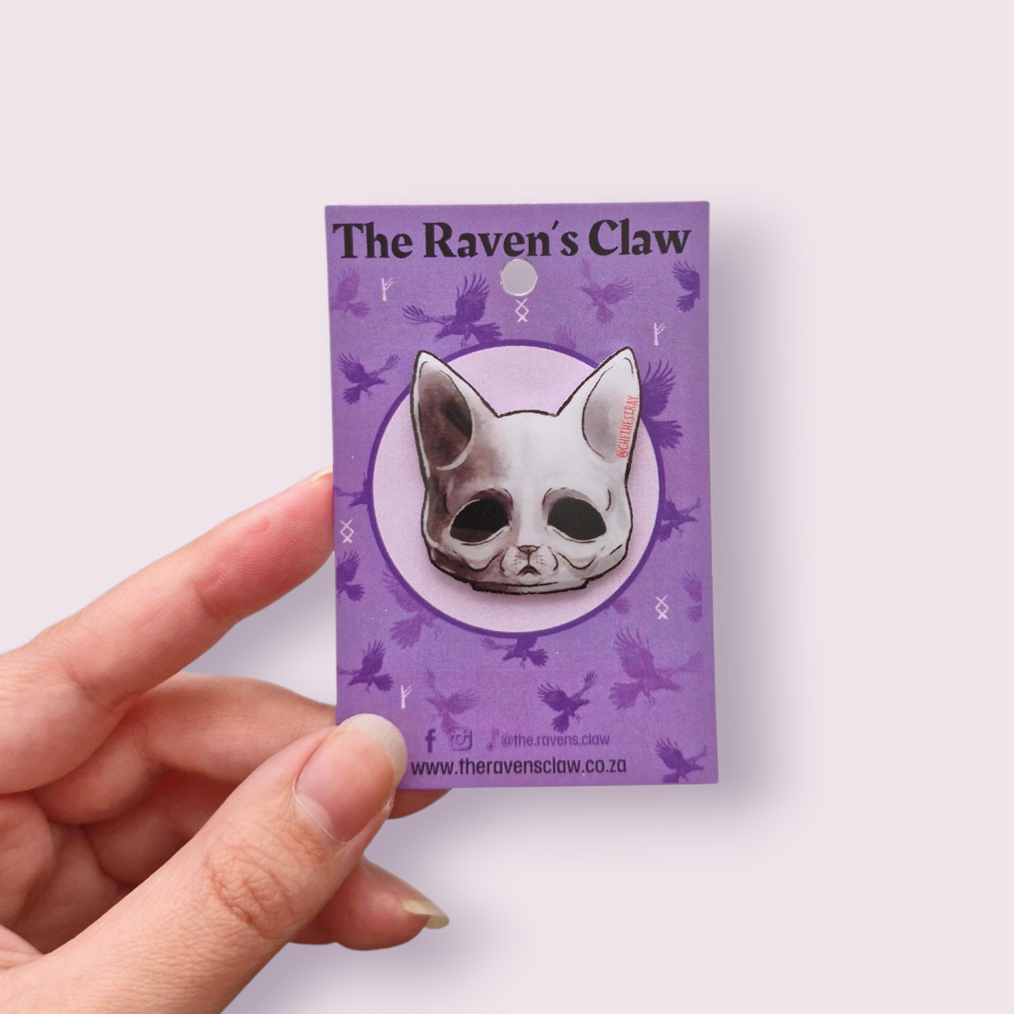 Halloween Michael Myers Cat Shrink Film Pin