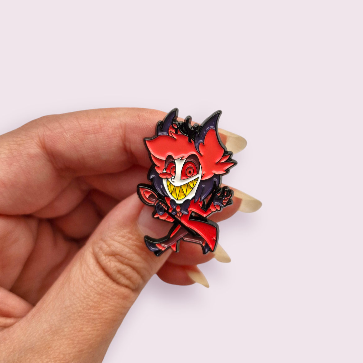 Hazbin Hotel Inspired Alastor Pin