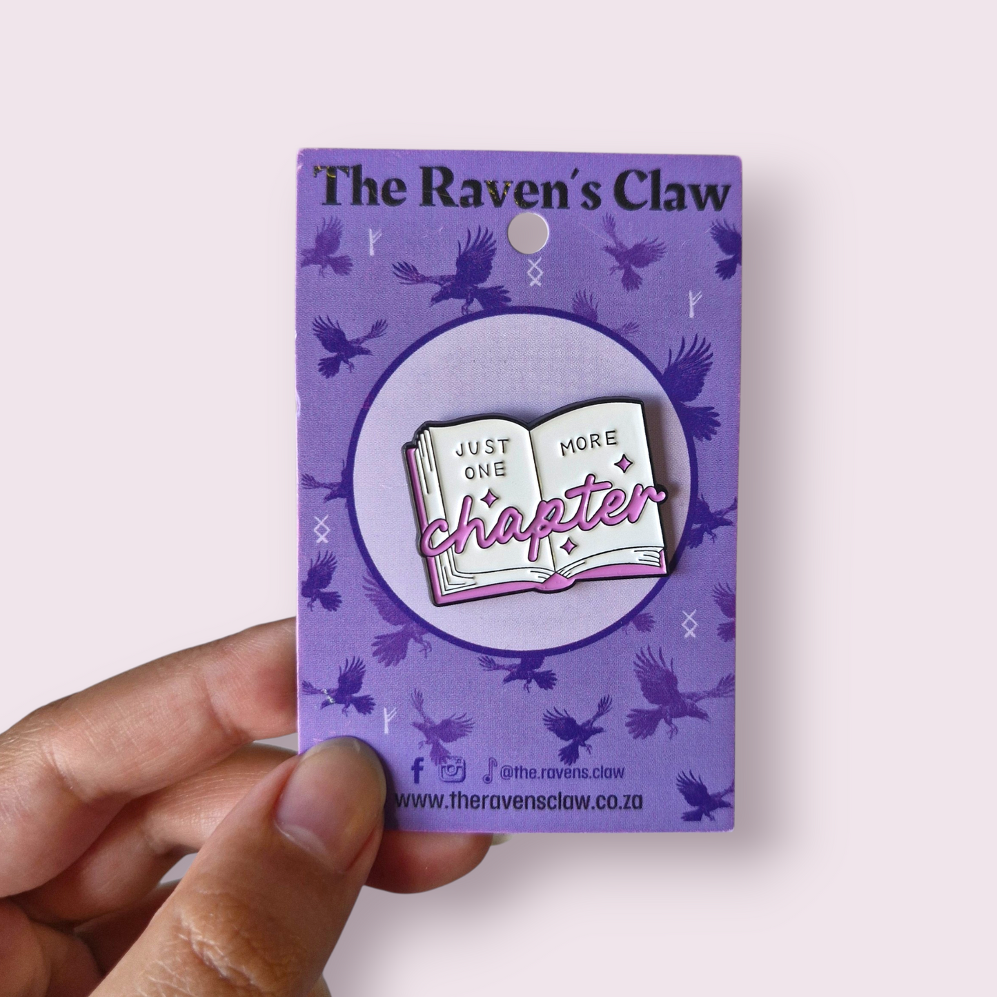 One More Chapter Book Pin