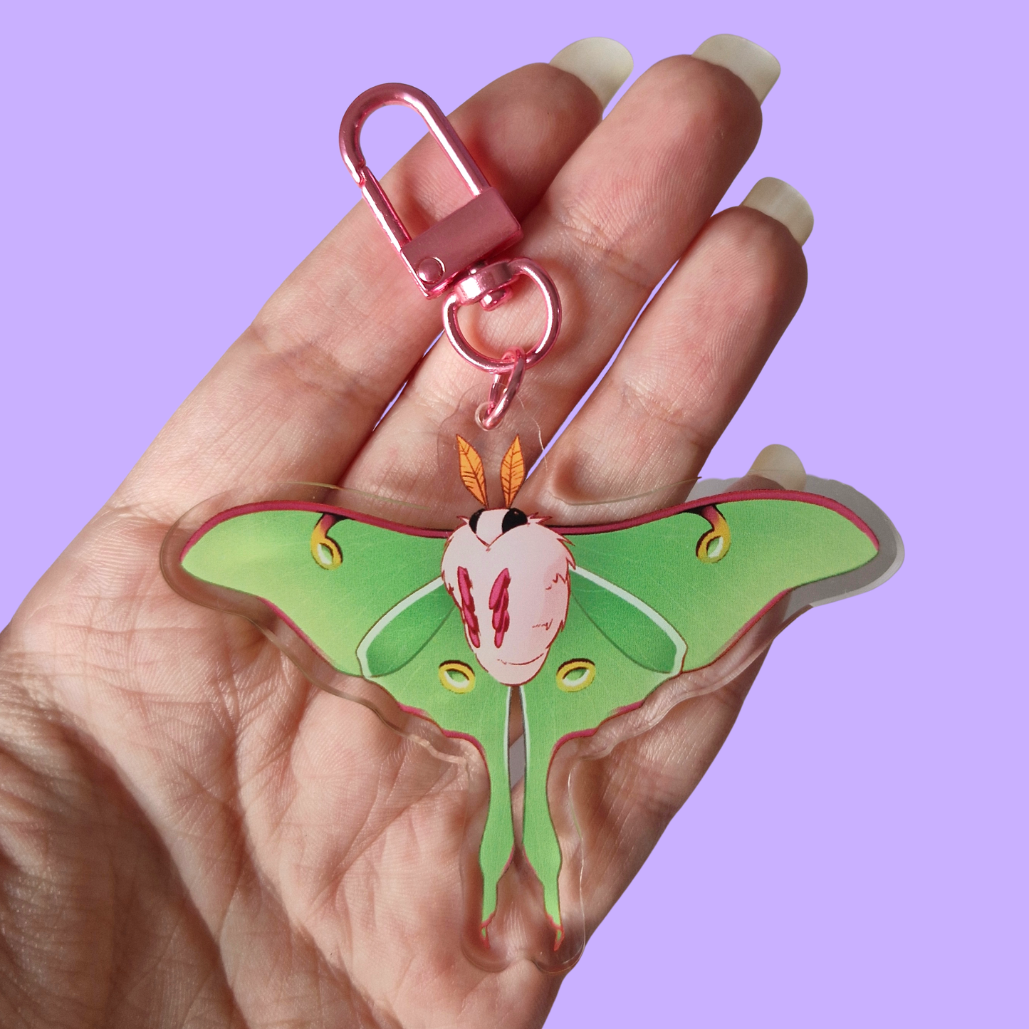 Moth Keyrings
