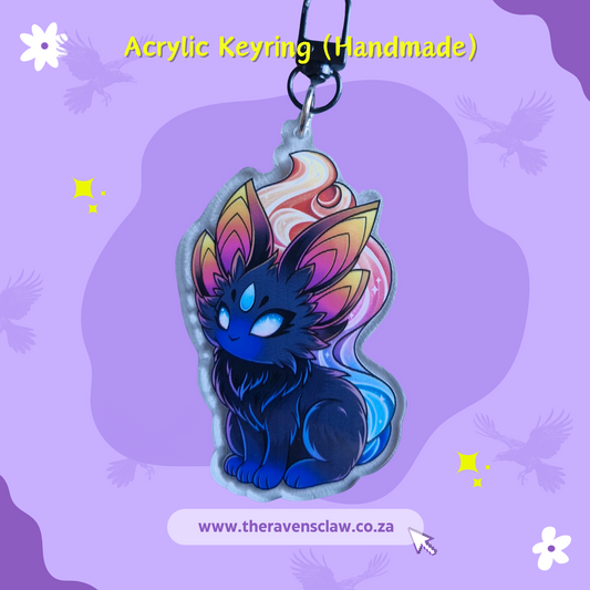 Cosmic Cat Keyring