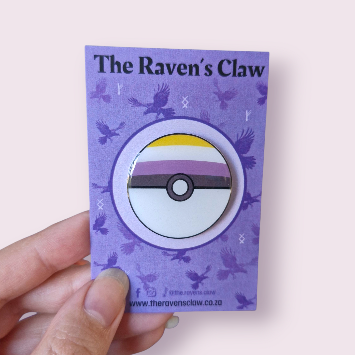 Pokémon Inspired LGBTQIA+ Pride Pin