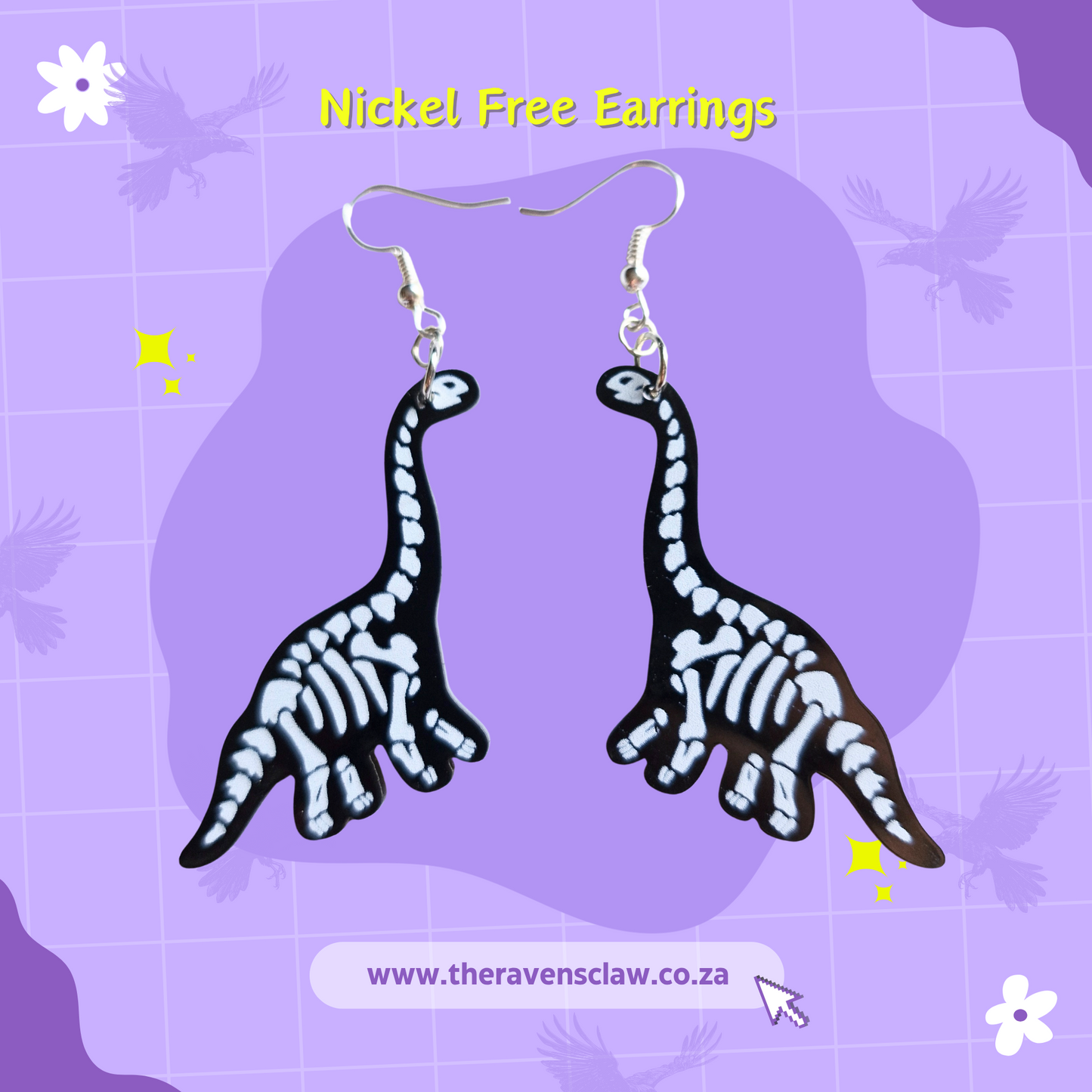 Dinosaur Earrings