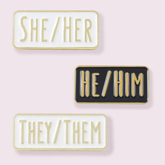 Pronoun Pins
