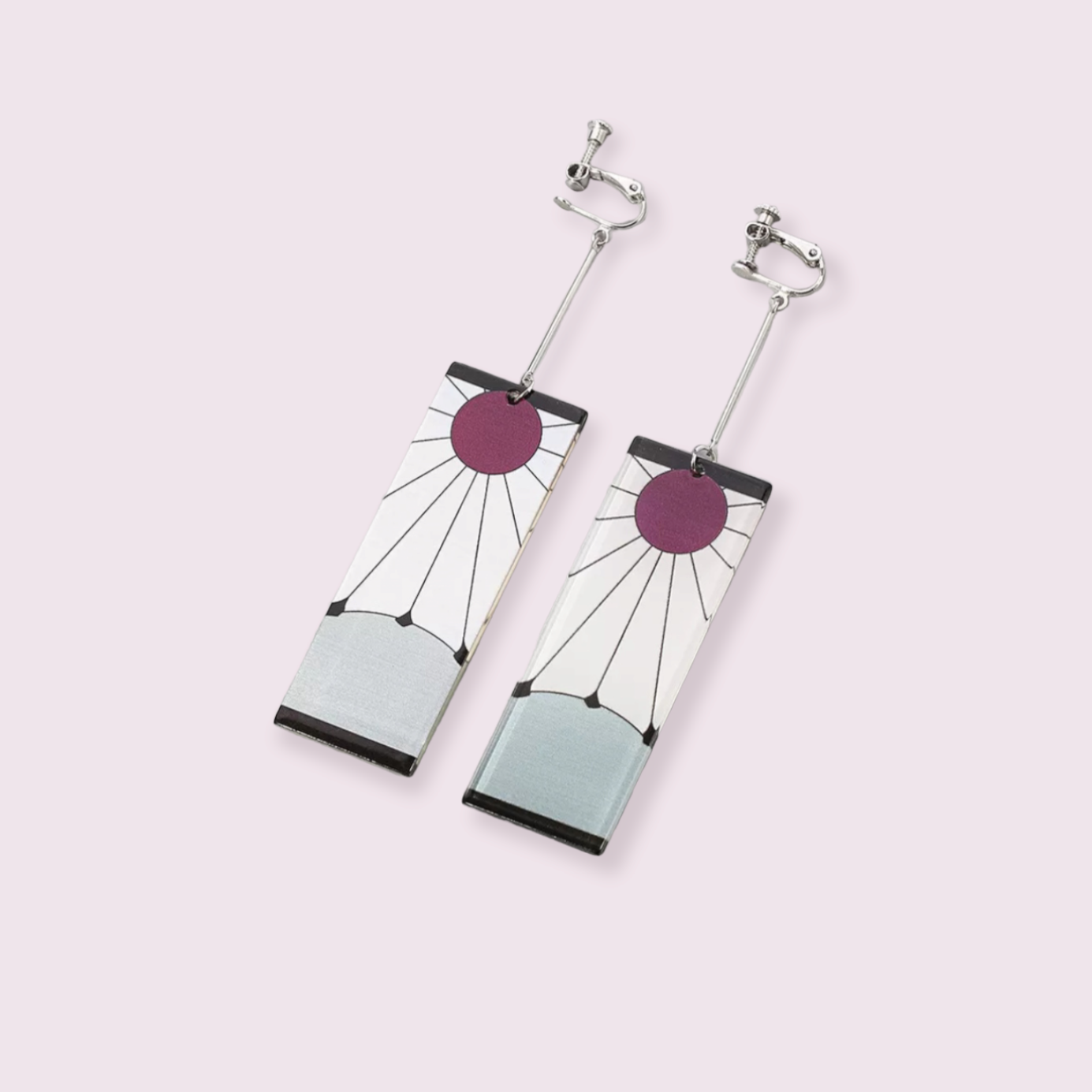 Demon Slayer Inspired Tanjiro Earrings