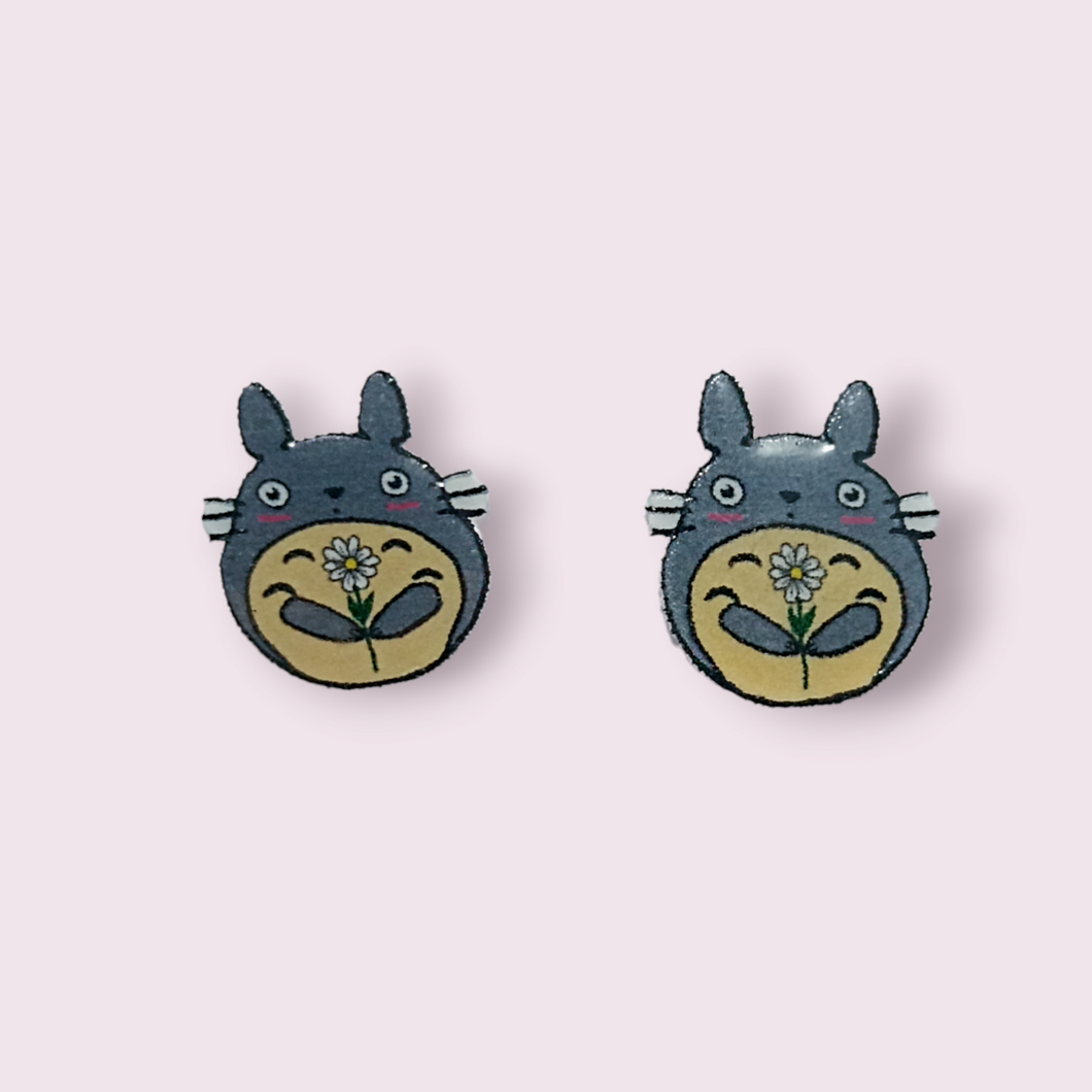 My Neighbour Totoro Inspired Stud Earrings