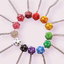 Load image into Gallery viewer, DnD D20 Dice Necklace
