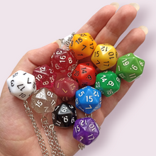 Load image into Gallery viewer, DnD D20 Dice Necklace
