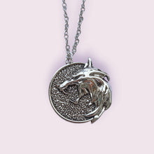 Load image into Gallery viewer, A must-have item for any fans of the iconic TV series, The Witcher. Material: Zinc Alloy. Pendant size roughly 3.8cm
