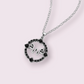 If you're as much of a fan of the new Addams Family series, Wednesday, this necklace is sure to make your squeal. Inspired by the family heirloom Morticia gives to Wednesday to help with her psychic gifts. Size roughly 2.5cm, material zinc alloy 