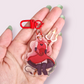 Hazbin Hotel Inspired Charlie Acrylic Keyring