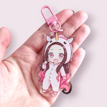 Load image into Gallery viewer, Demon Slayer inspired Acrylic Keyrings
